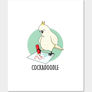 Cockadoodle Animal Pun Posters and Art